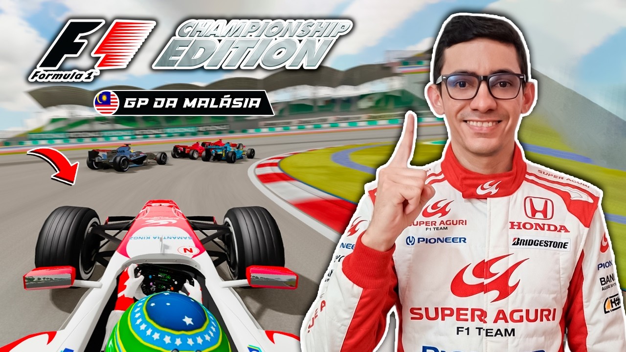 DISPUTA PELOS PONTOS na MALÁSIA | Formula One Championship Edition | Modo Carreira DIFÍCIL (Ep. 03)