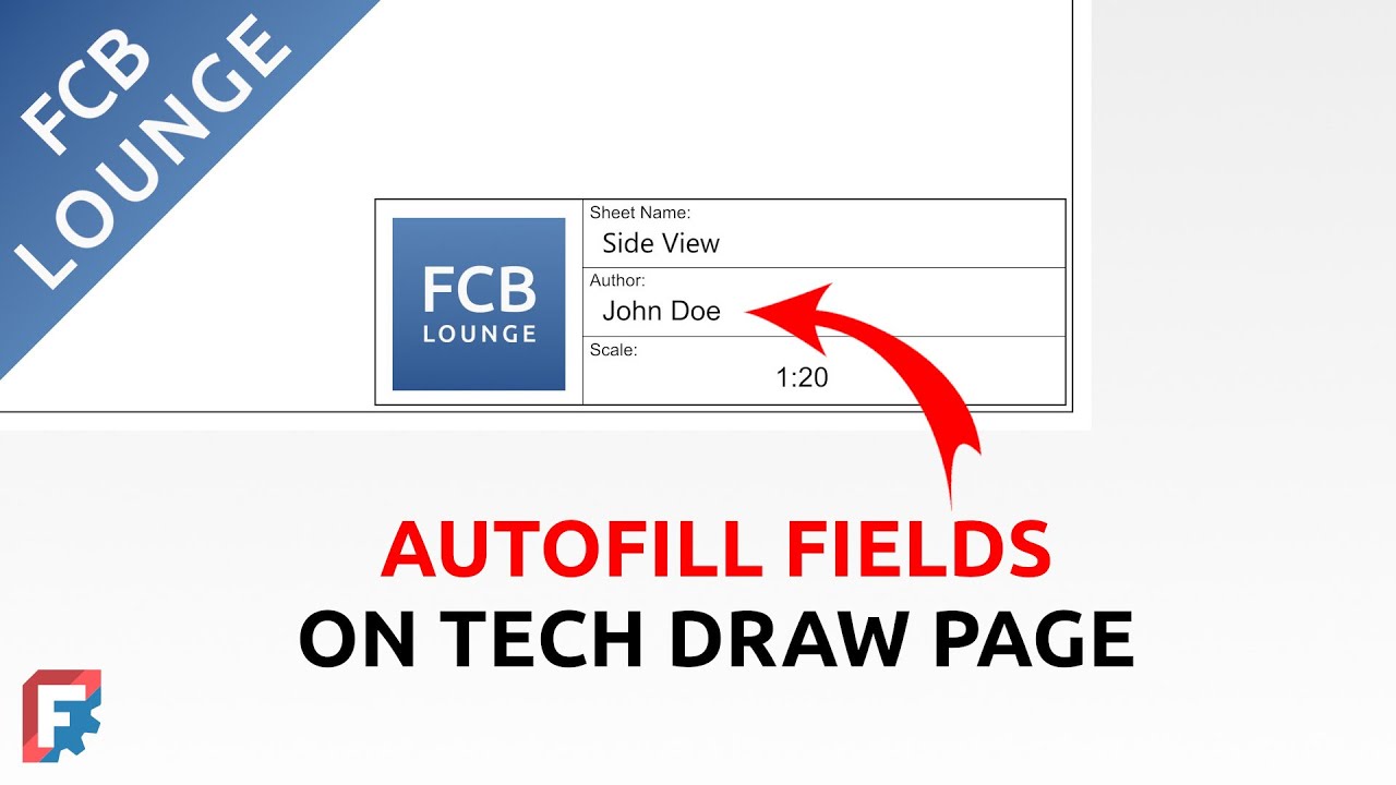 Создание текстового поля с автозаполнением в шаблоне FreeCAD Tech Draw