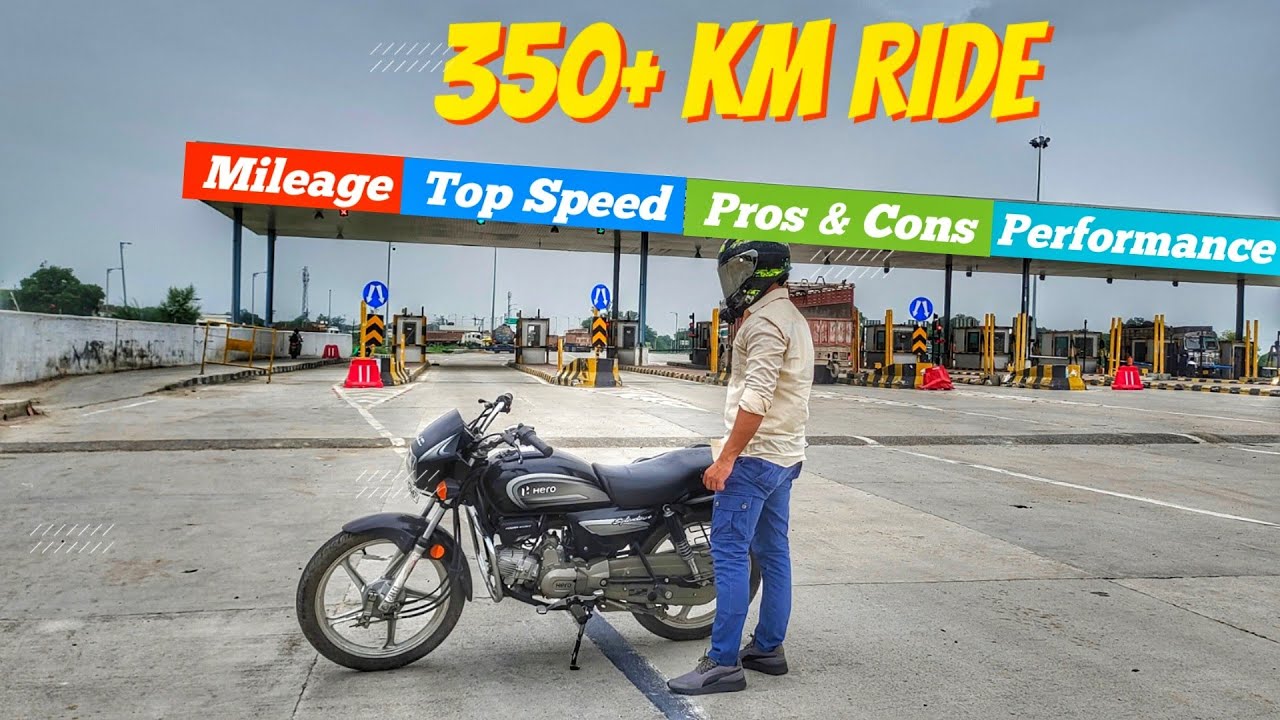 Hero Splendor Plus Bs6 | 350 Km Long Ride Review | Pros & Cons |