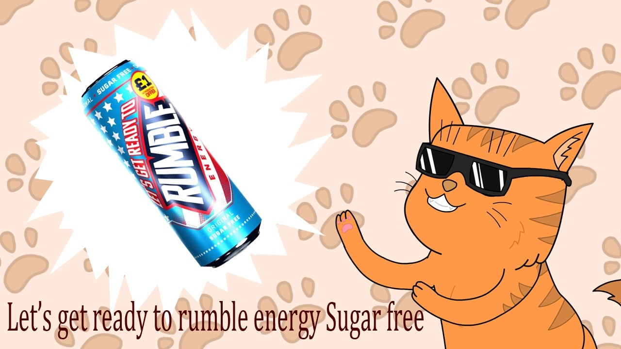 Kool Cat Drinks Episode 204: Let’s get ready to rumble energy Sugar free