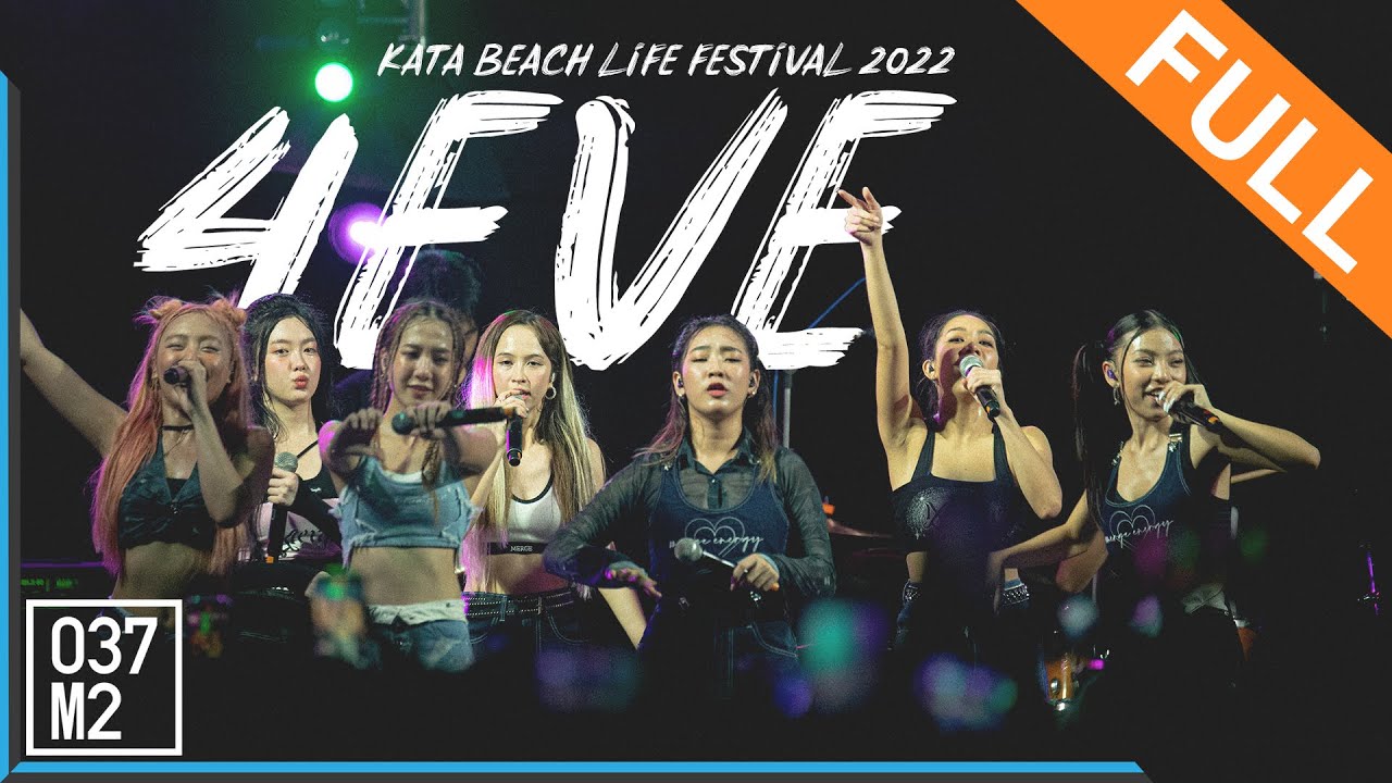 4EVE @ Kata Beach Life Festival 2022 [Full Fancam 4K 60p] 220828