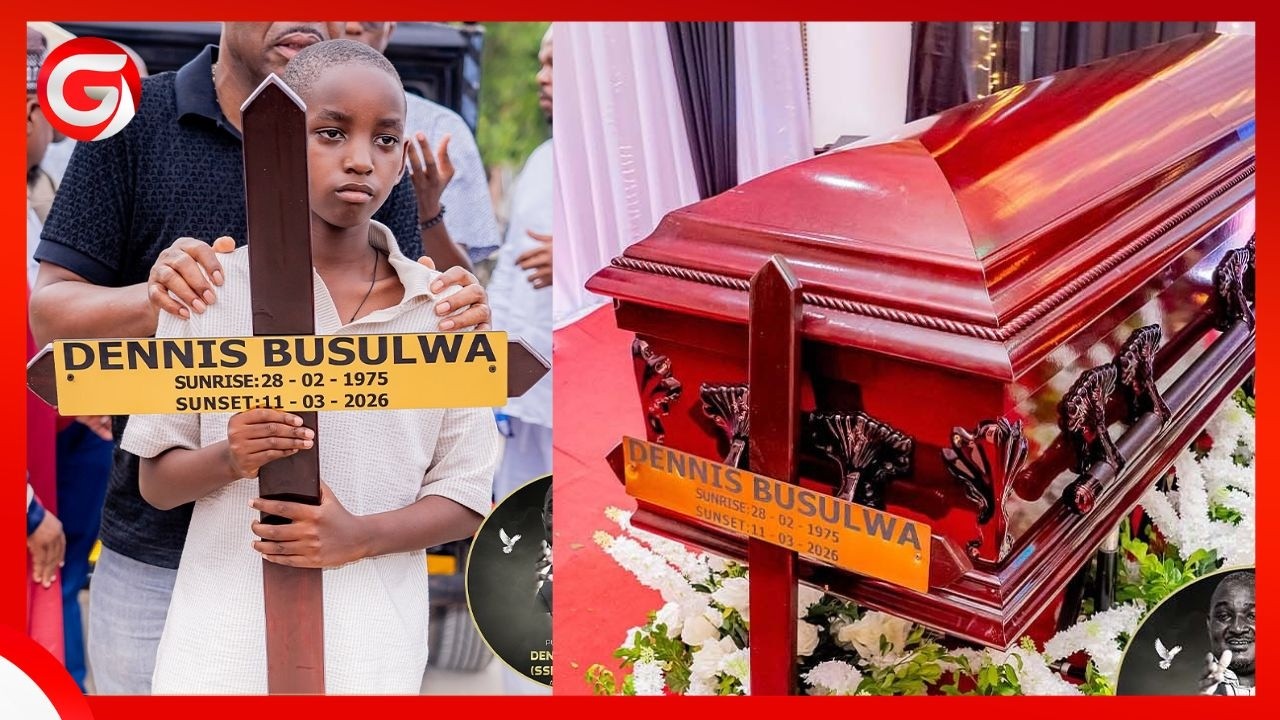 MTOTO wa SSEBO ALIVYOBEBA MSALABA AKISINDIKIZA JENEZA LENYE MWILI wa BABA YAKE - HUZUNI KUBWA!