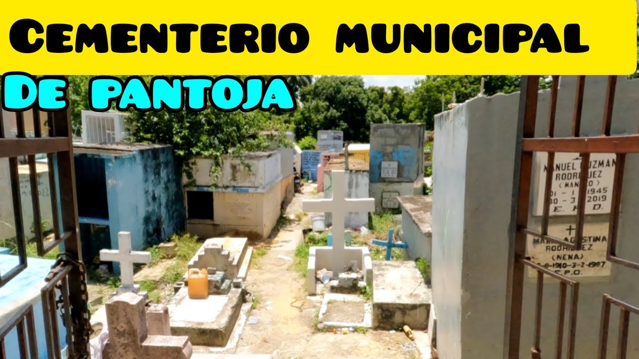 ASÍ  ES EL CEMENTERIO MUNICIPAL DE PANTOJA en Santo Domingo oeste, realizamos un recorrido.