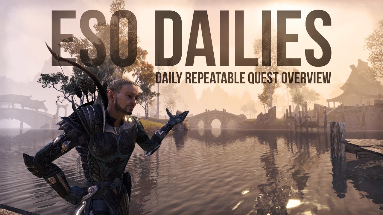 ESO Dailies - Overview of the Daily Repeatable Quests in the Elder Scrolls Online