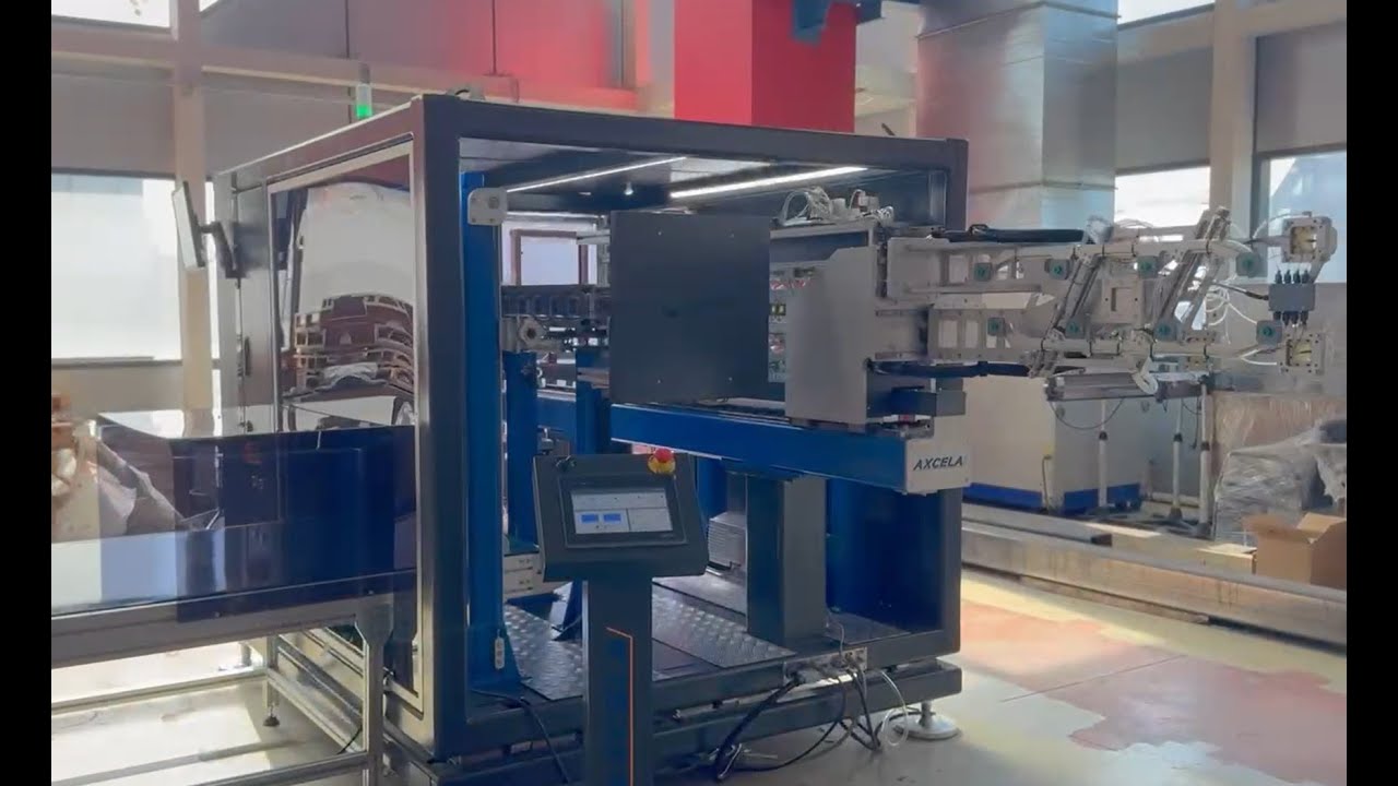 Making of Axcela IML Robot - Assembly of New 6 Axis Robot With Vision Inspection