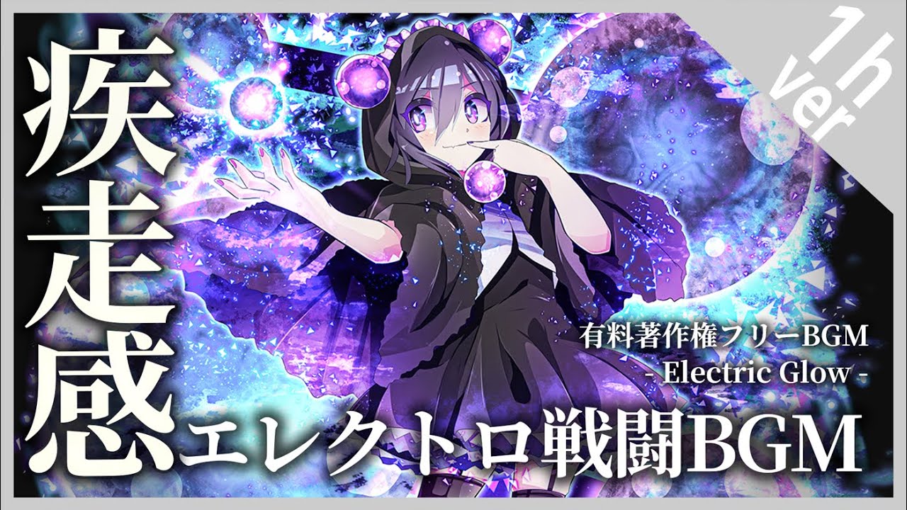【作業用BGM】Reflector 1時間耐久- 疾走感あるエレクトロ戦闘BGM/デジタル/テクノ/かっこいい【有料著作権フリーBGM】