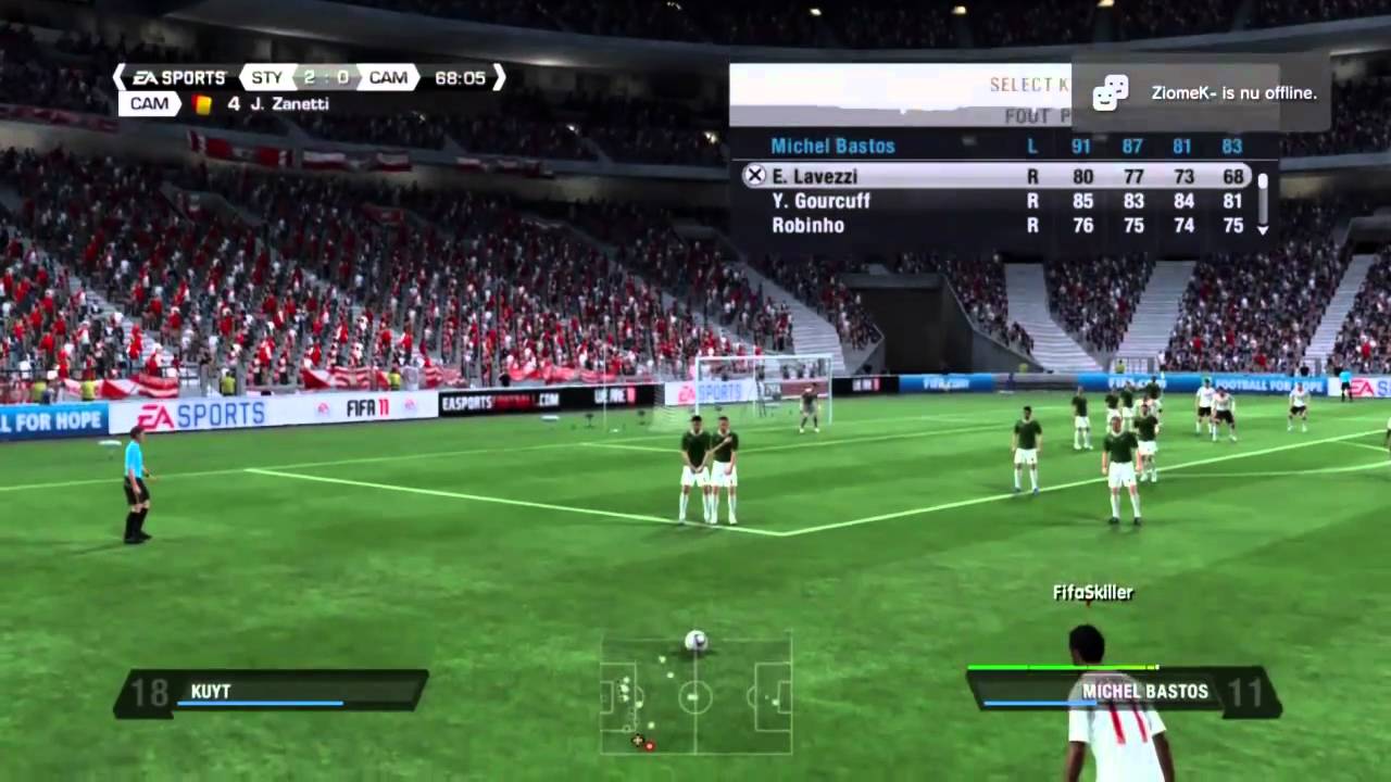 37yard Freekick Bastos(ultimate Team)