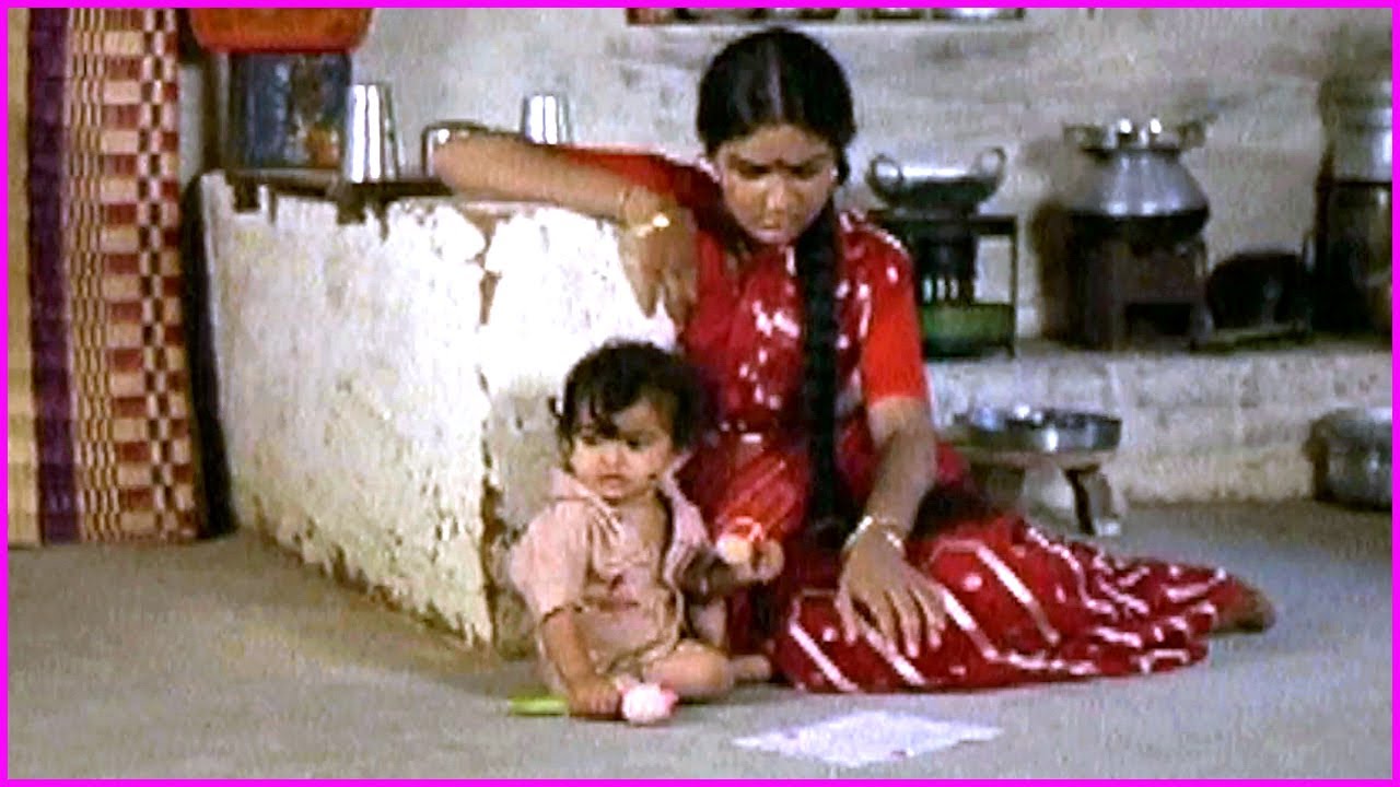 Bhagyaraj And Urvashi Emotional Scenes - Vaddante Pelli Telugu Movie Scenes