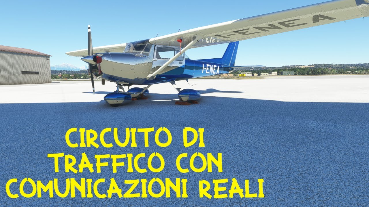 Volo Scuola con Comunicazioni Radio Reali (IVAO) | Circuito di Traffico a Pescara