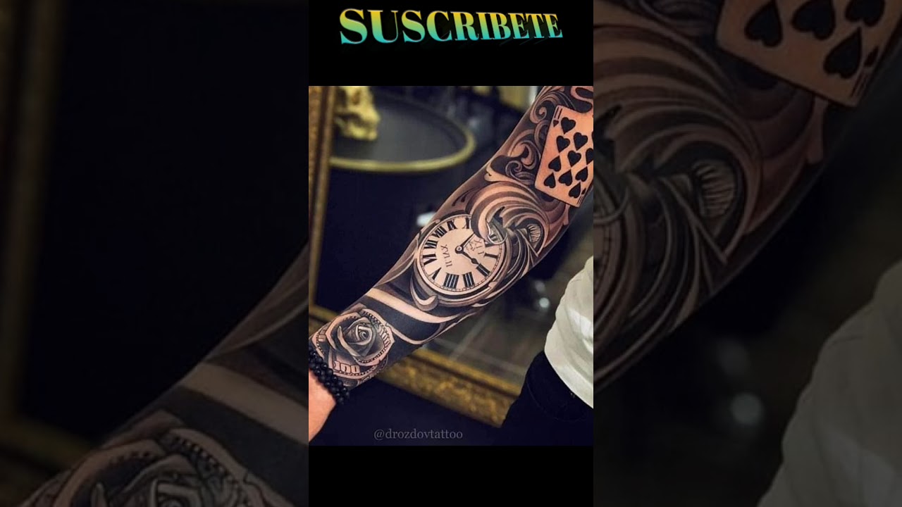 los mejores tatuajes de mangas para hombres blanco y negro 2020