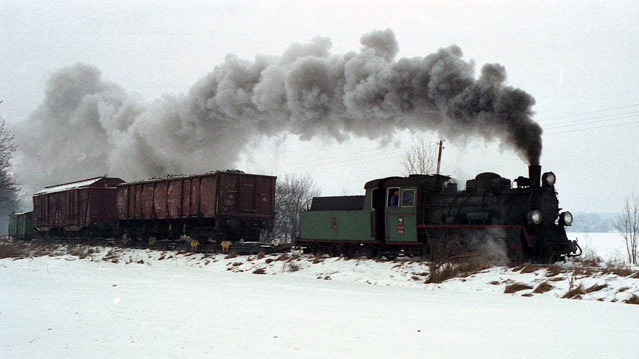 Schmalspurbahnen in Polen - Drei Tage im Winter 1996