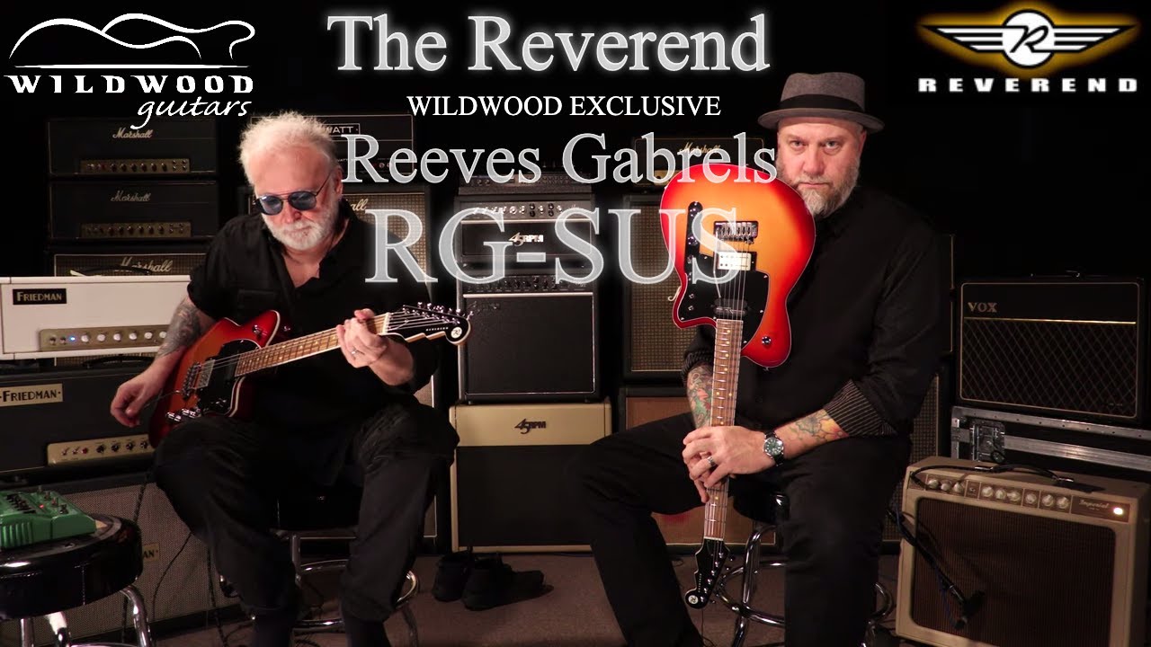 The Reverend Wildwood — эксклюзивная гитара Reeves Gabrels Signature RG-SUS • Гитары Wildwood