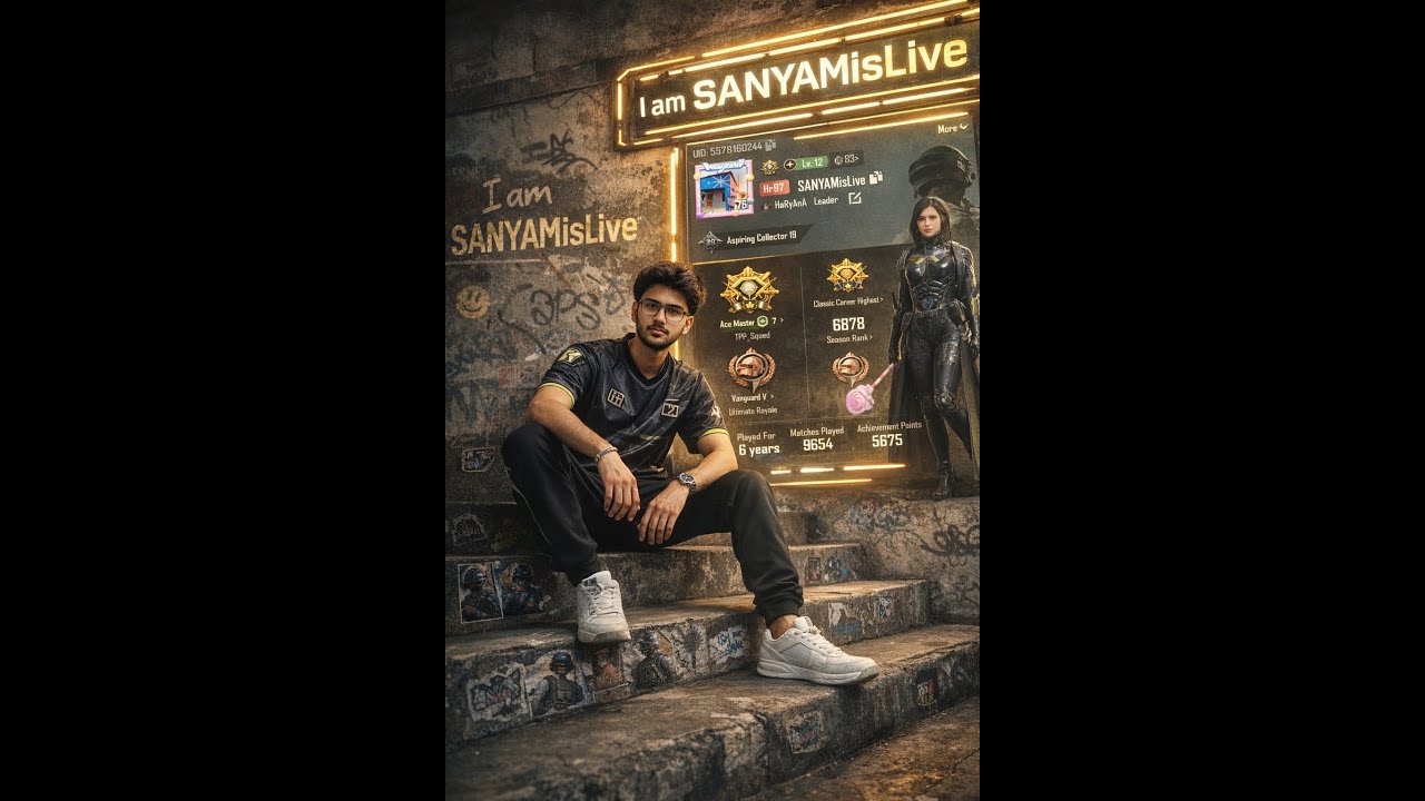 BGMI Live 🔴 1v4 Clutch Challenge | SANYAMisLive 🔥