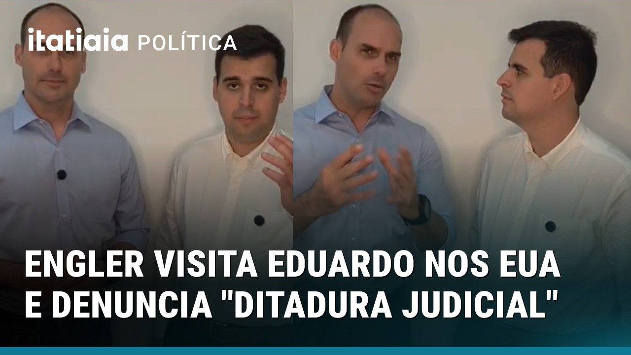 BRUNO ENGLER ENCONTRA EDUARDO BOLSONARO NOS EUA E DENUNCIA 