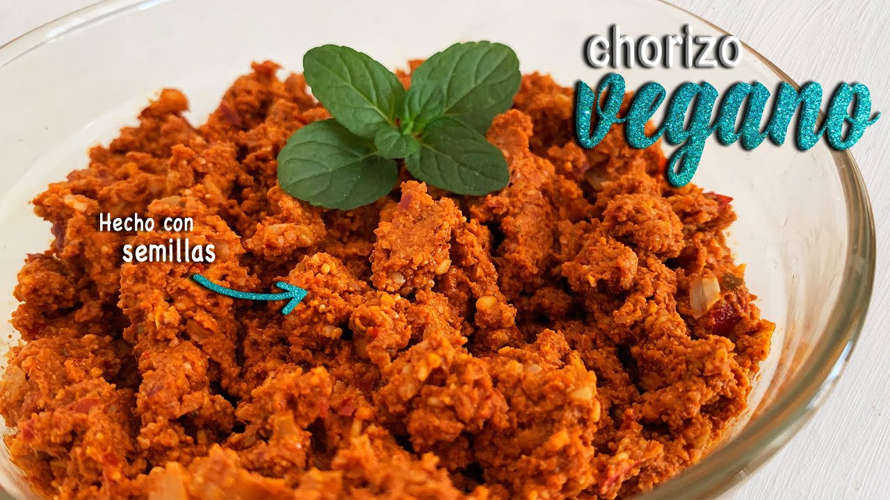 🌾 CHORIZO VEGANO de SEMILLAS sin SOYA - Comidas VEGANAS - Recetas SIN CARNE