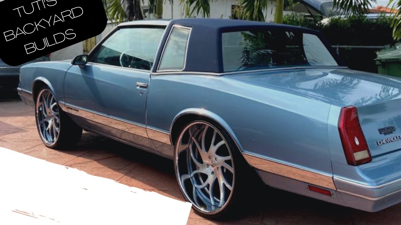 1987 Monte Carlo LS on 24s Amani Forged Wheels G Body Build