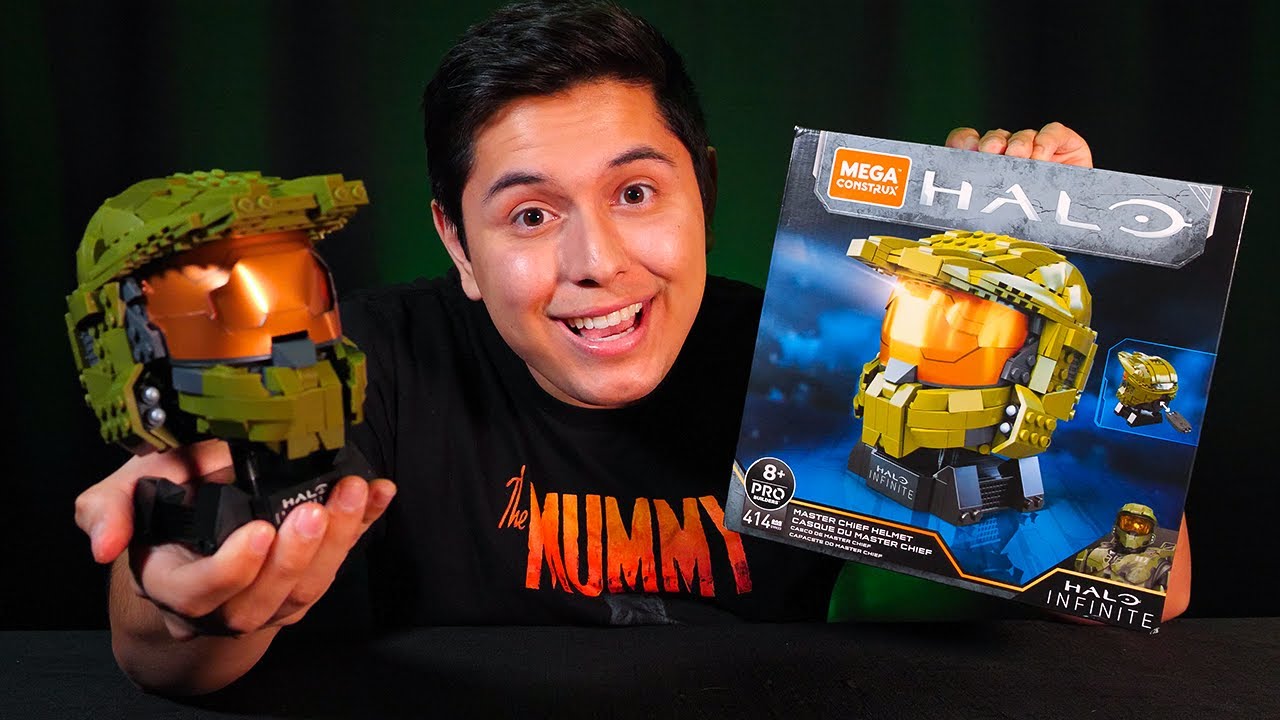 ASMR | LEGO Build - Halo Infinite Master Chief Helmet (1HR +)
