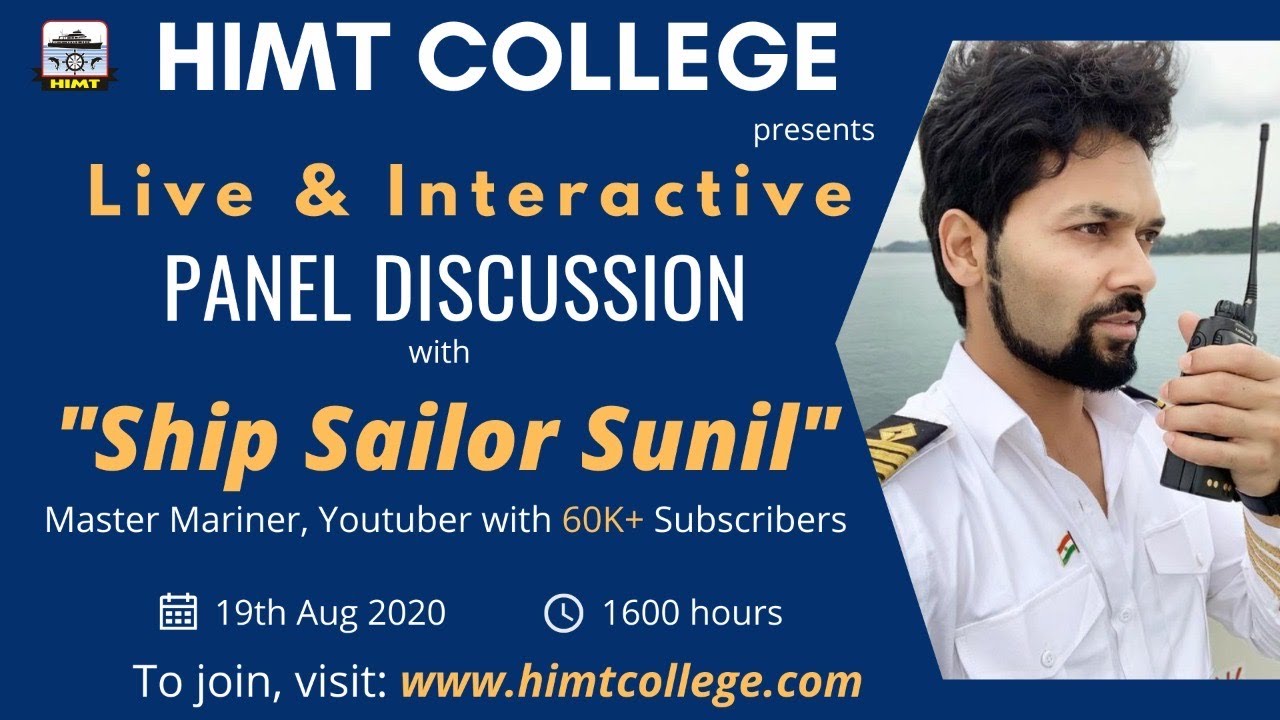 Panel Discussion with HIMT College/ShipSailorSunil