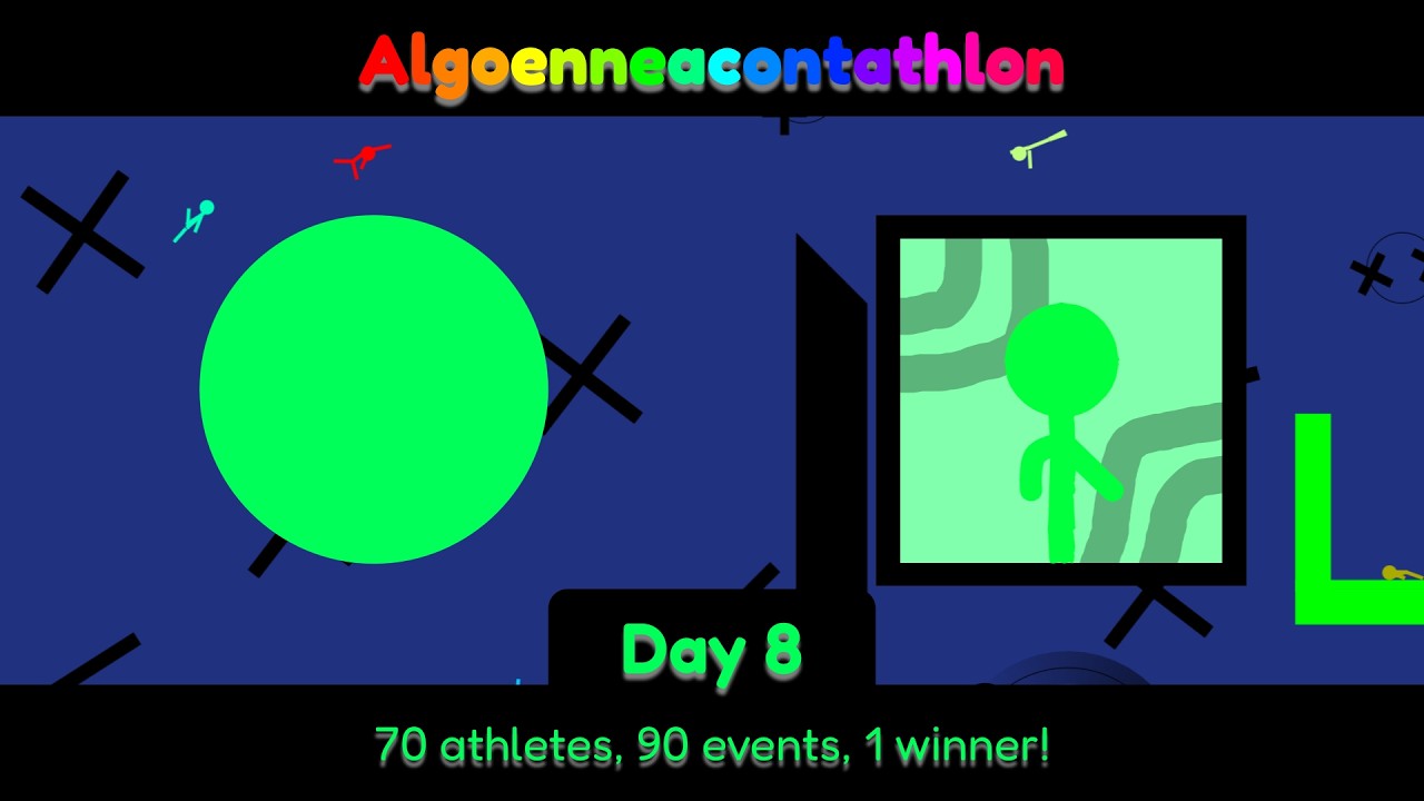 Algoenneacontathlon Day 8: 