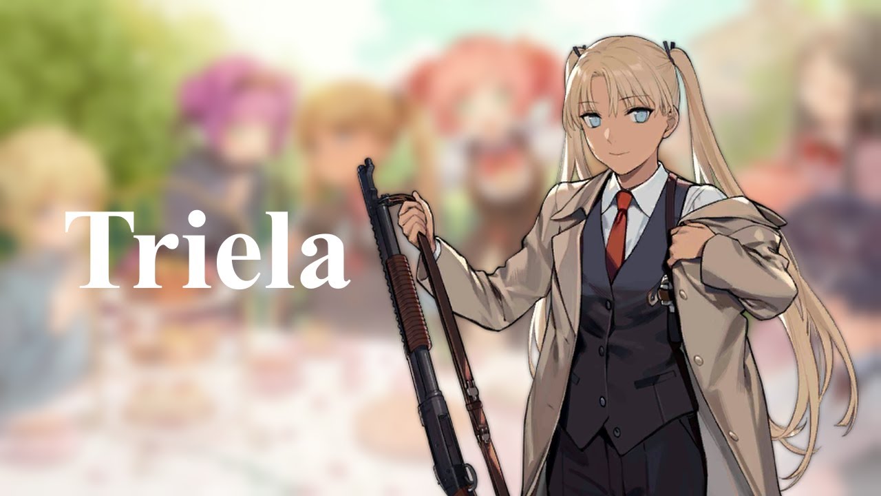 Trashtalk on Girl's Frontline (Gunslinger Girl Speciale): Triela