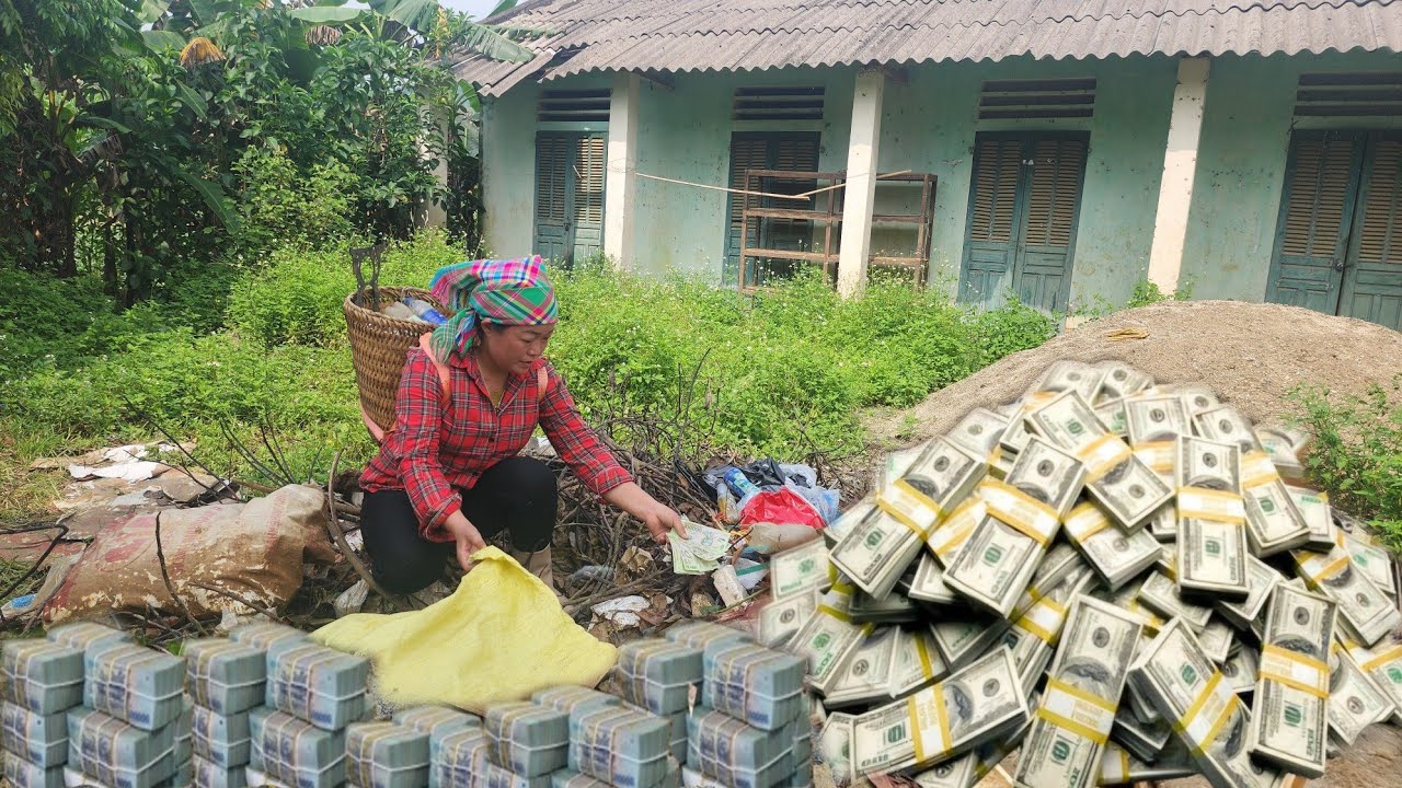 150 days poor girl finds millions of dollars in abandoned house hidden deep in the forest