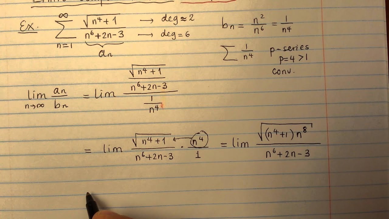 Limit Comparison Test Examples