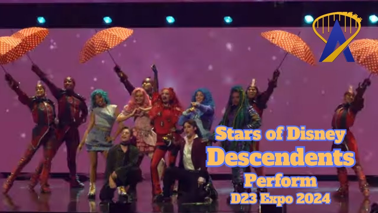Descendants Rise of Red Songs Performed at D23 2024