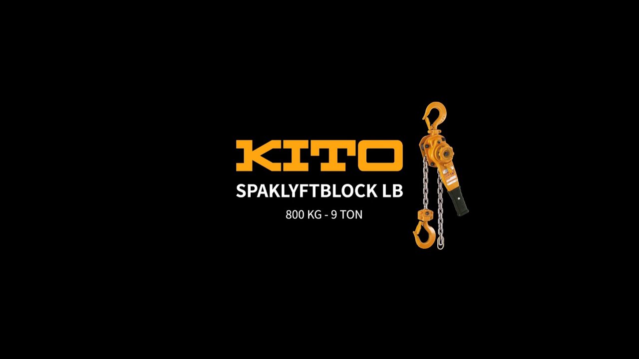 Spaklyftblock LB KITO