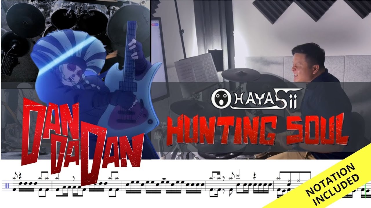 Dandadan OST| HAYASii| Hunting Soul| Drum Cover| Raymond Goh