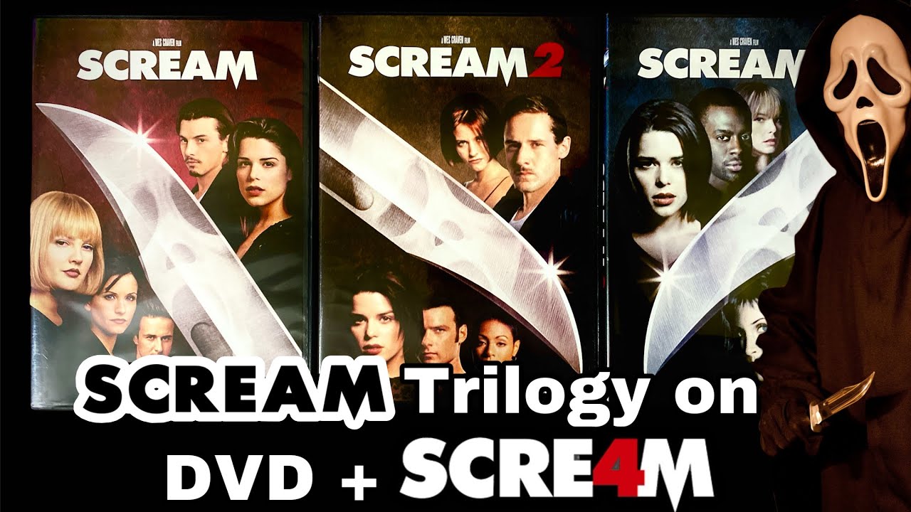Scream Trilogy + Scream 4 on DVD Unboxing | Paramount Release
