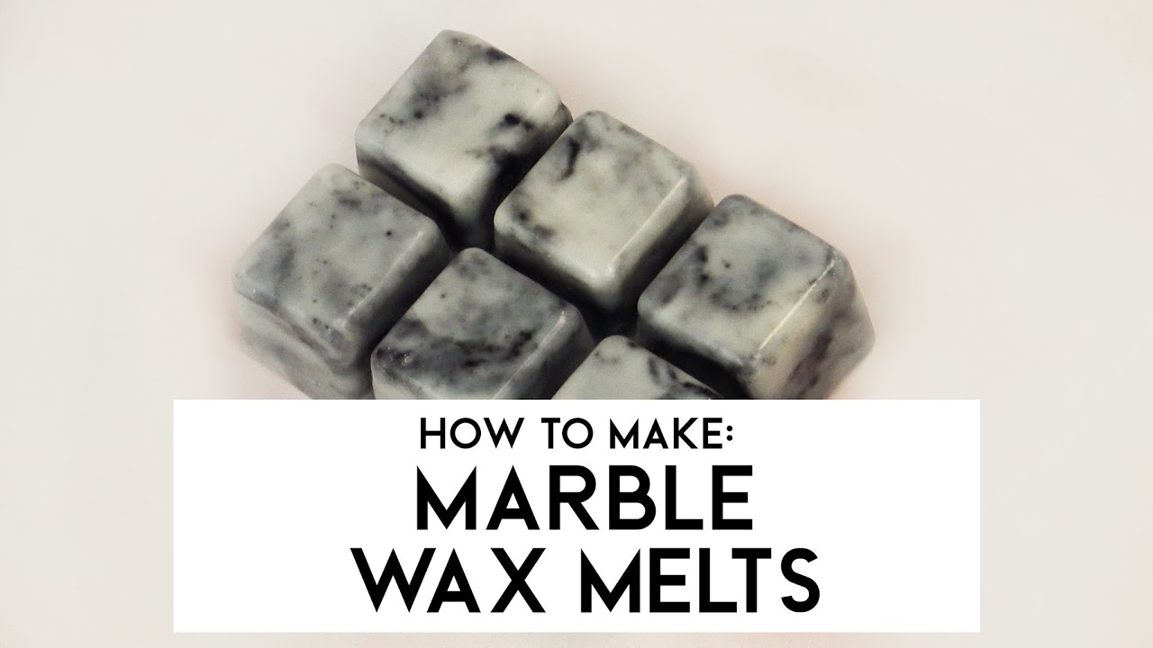 How to make marble wax melts🕯️| Supplies For Candles