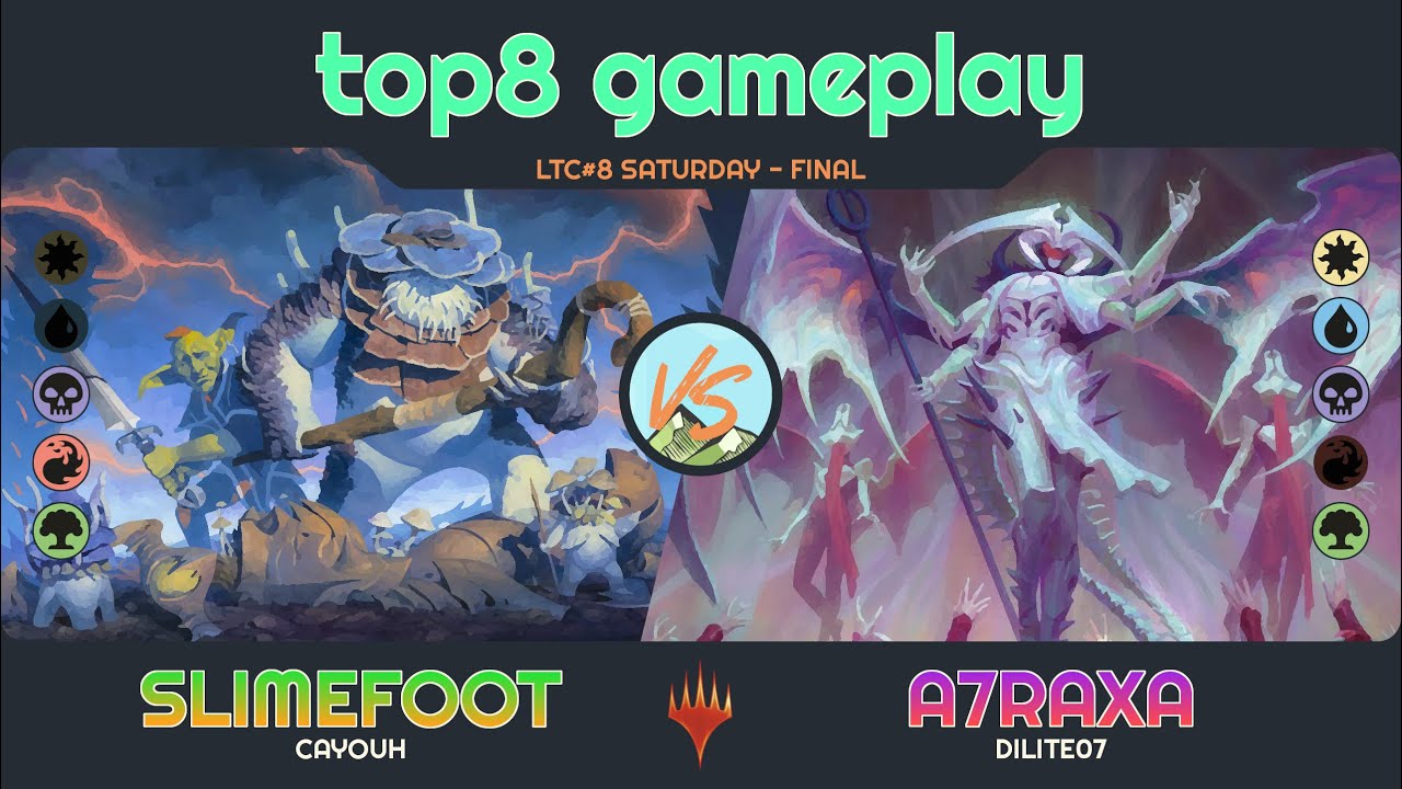 Slimefoot & Squee vs. Atraxa - LTC#8 Saturday - FINAL - Duel Commander - EDH│MTG│bitzelberg