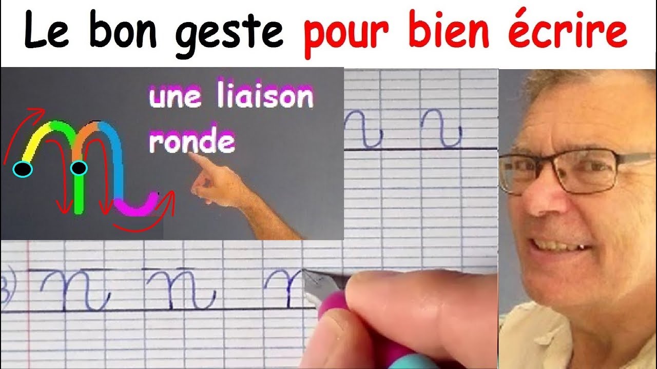Ecriture française gs cp ce1 : Comment bien écrire la lettre n # 14