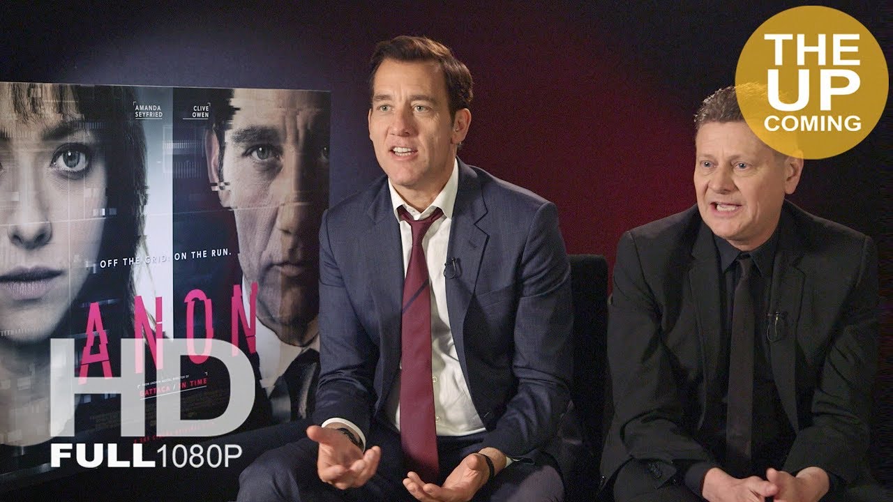 Clive Owen and Andrew Niccol interview on Anon, privacy and technology issues, Cambridge Analytica
