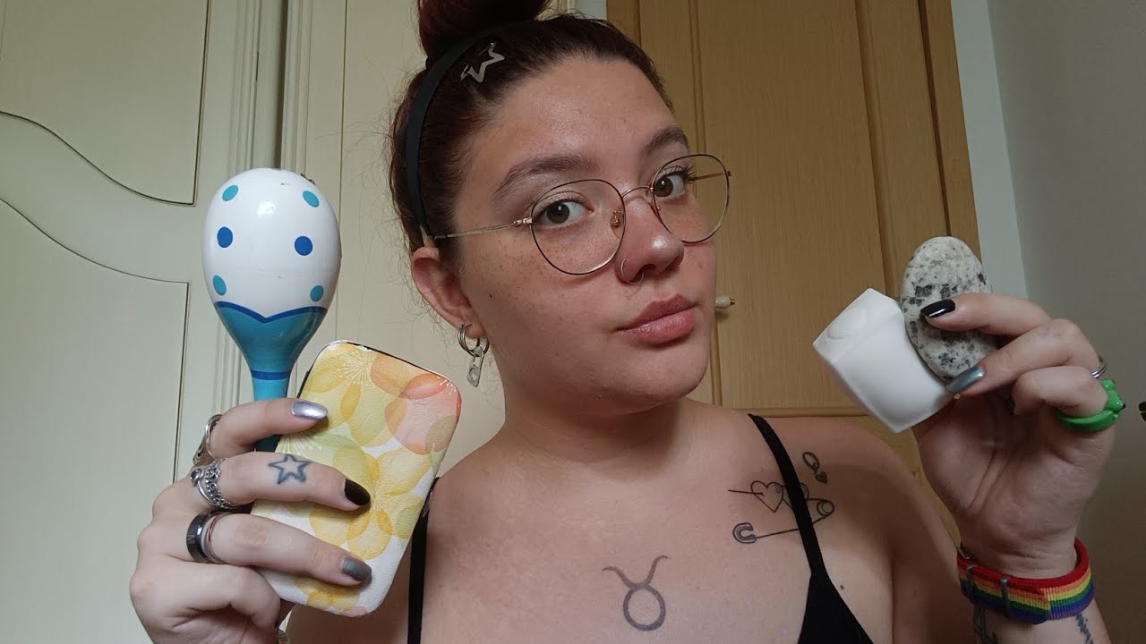 10 MINUTI DI PURO RELAX (Mouth Sounds, Tapping, Squishy, Maracas,Vetri Levigati,Spugne) | ASMR ITA😴💜