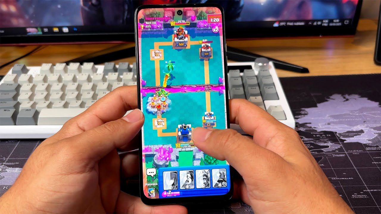 MOTO G15 - Teste de jogos leves e pesados 🎮. Clash Royale, plants vs zombies 2 , Subway Surfers ...