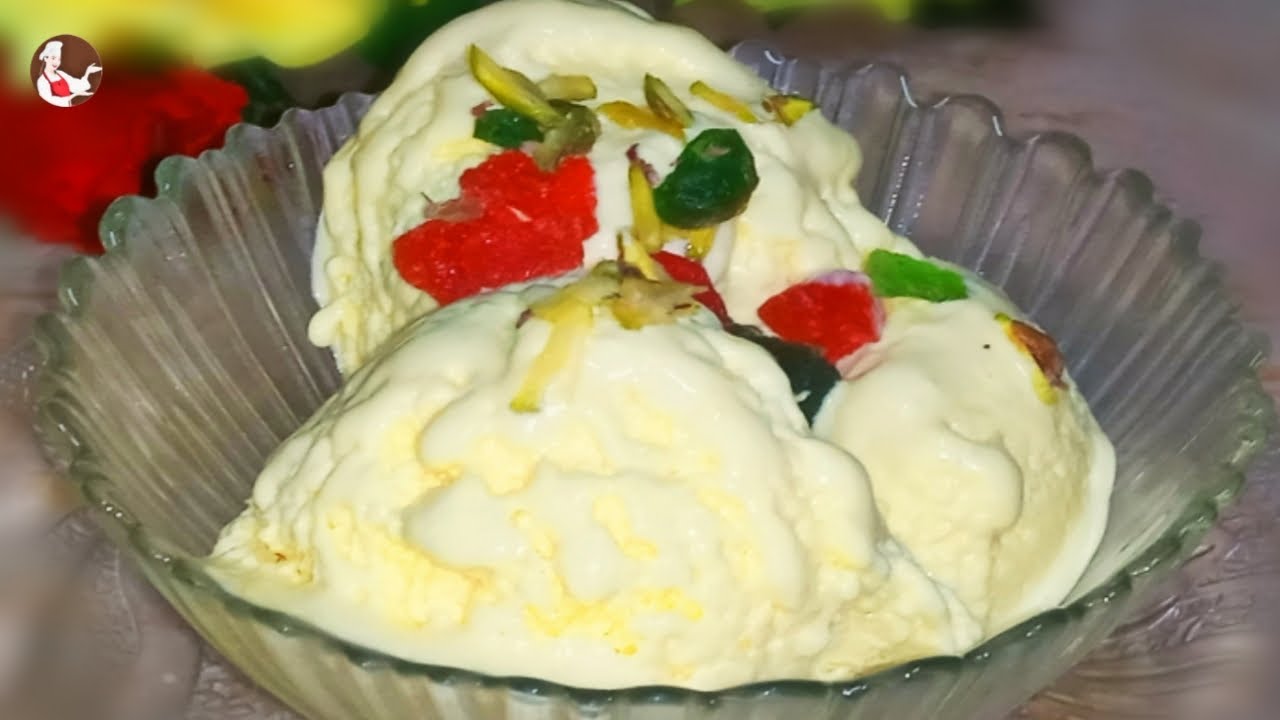 Mango Ice cream Recipe | Homemade Ice cream recipe