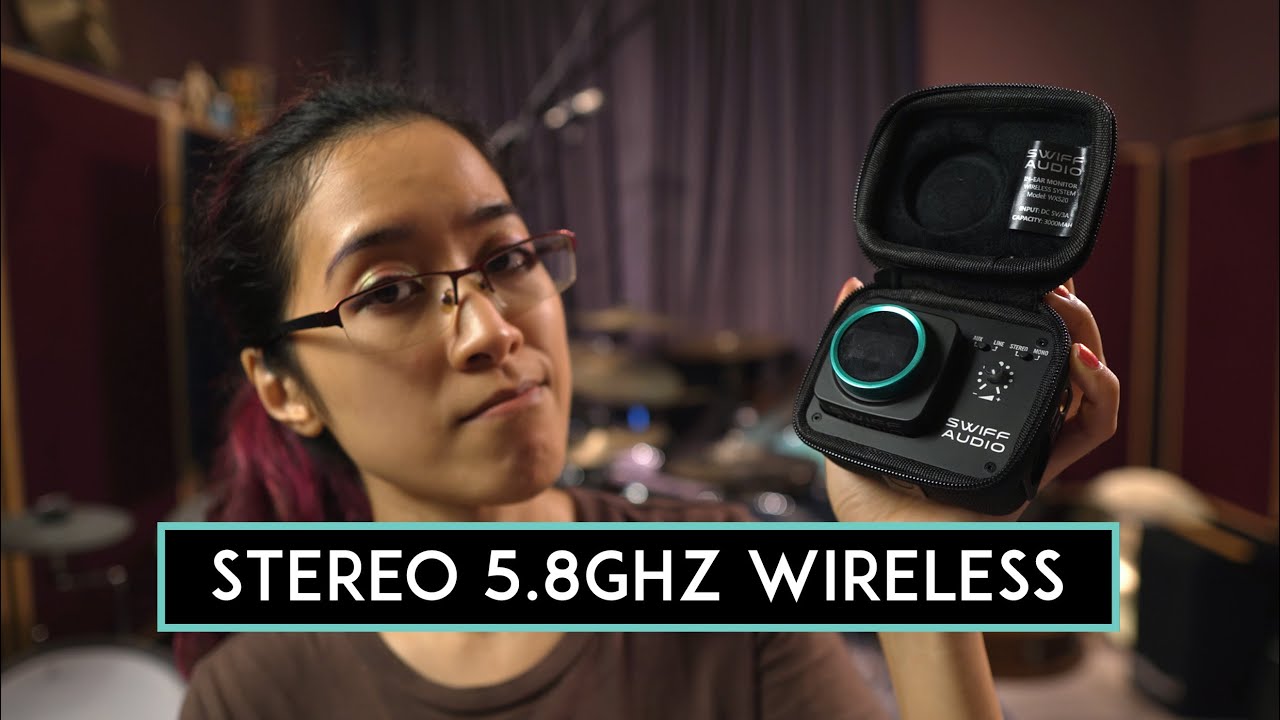 Stereo 5.8GHz wireless IEM pack! (Swiff Audio WX-520 review)