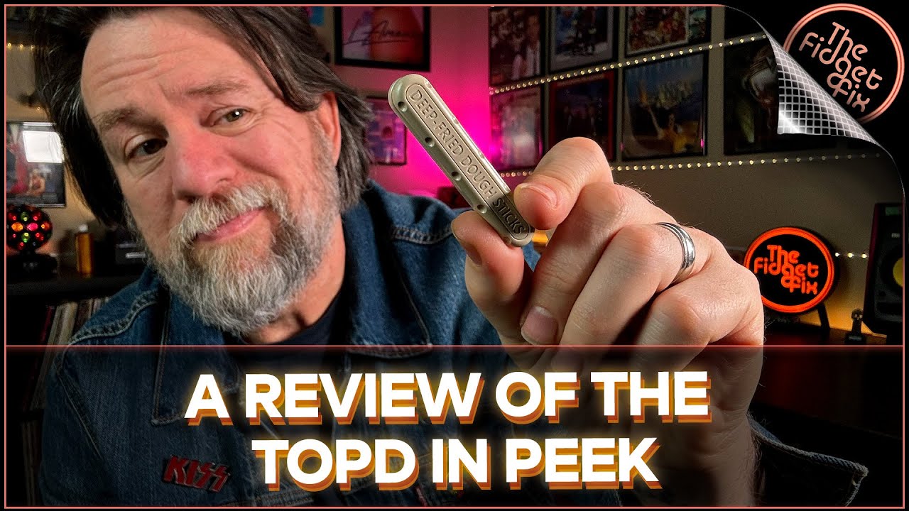 A review of the TopD fidget slider in Peek