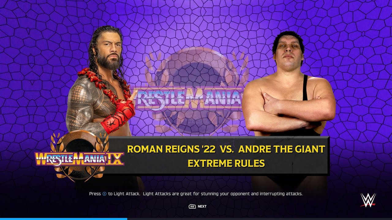 FULL MATCH : Roman Reigns Vs Andre The Giant | Best of Roman Reigns | OTC | Tribal Chief