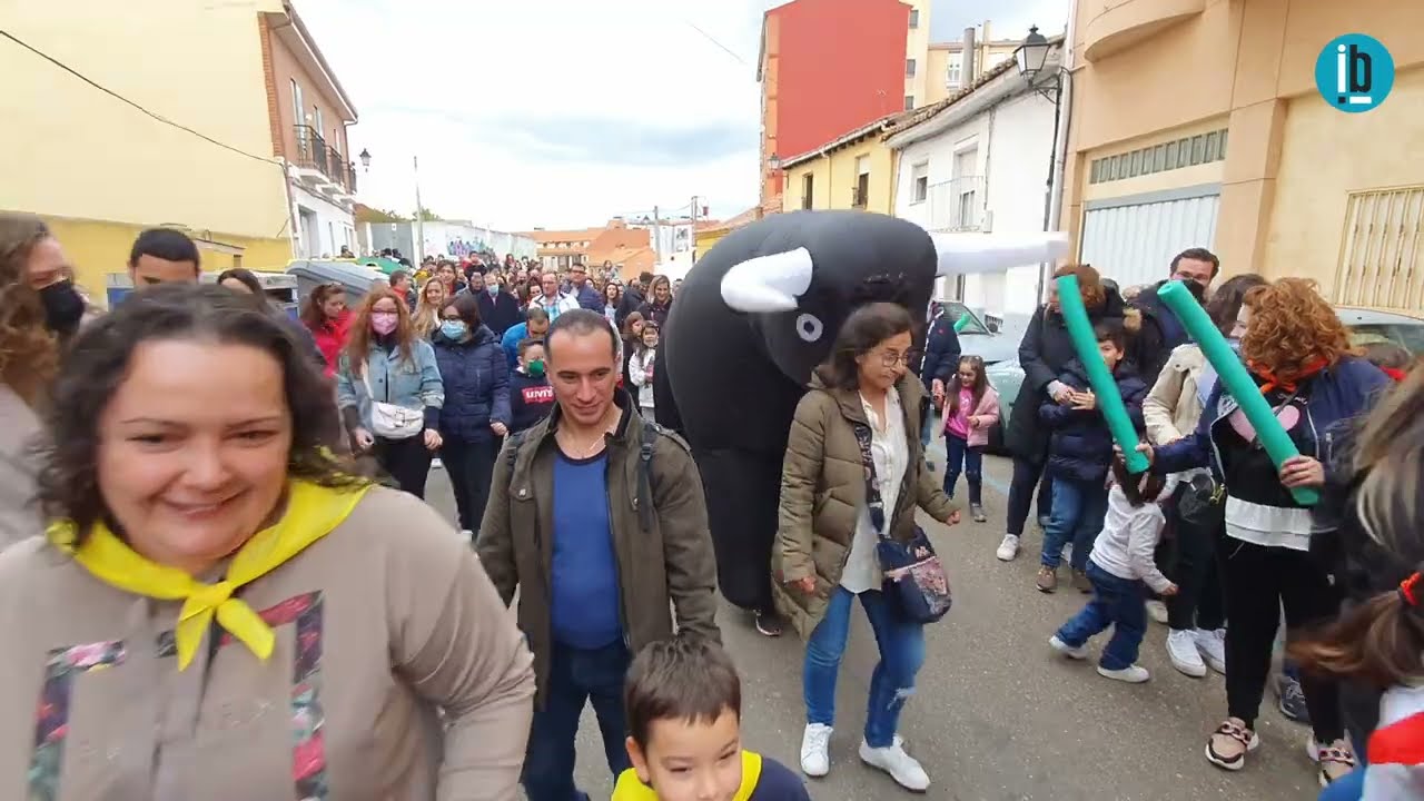 Encierro de Toros Urbanos Hinchables en Benavente 2022
