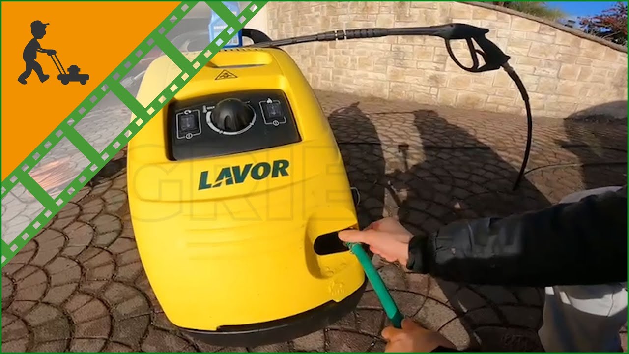 Nueva hidrolimpiadora de agua caliente profesional Lavor Mississippi-R 1310 GX