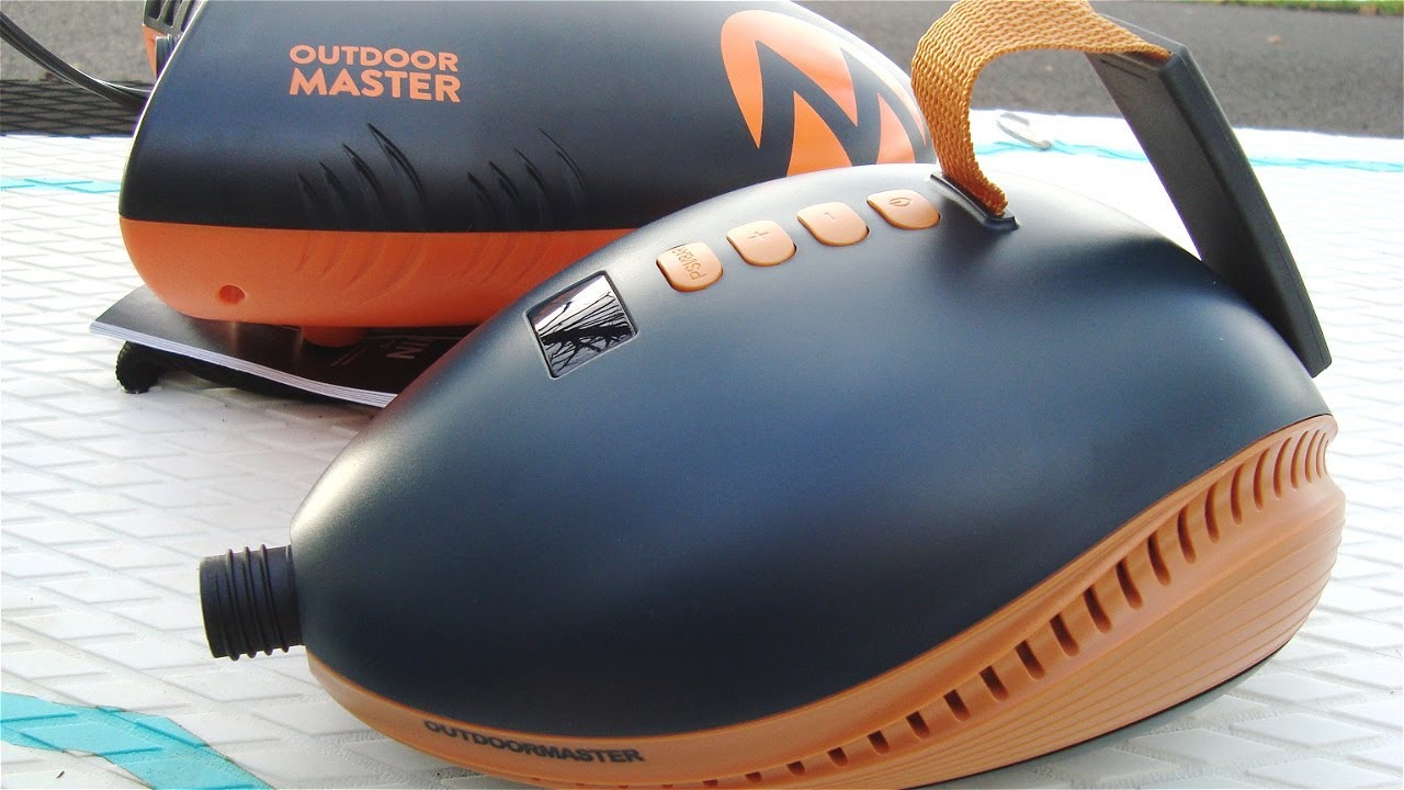 OutdoorMaster Dolphin II: Kompakte 20 PSI SUP Pumpe #outdoormaster #supboard #standuppaddle #sup