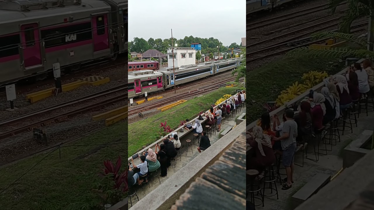 Langsiran KA Majapahit di Stasiun Malang #keretaapi #kamajapahit #stasiunmalang #limasebelas