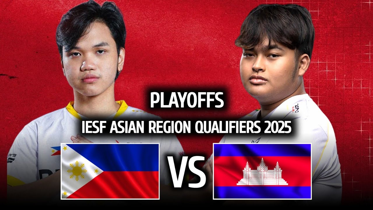 ARE THEY REALLY OUT? PHILIPPINES vs CAMBODIA | PLAYOFFS IESF ASIAN REGIONAL QUALIFIERS 2025