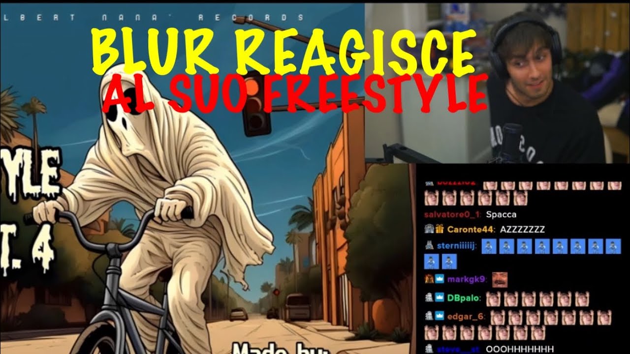 BLUR REAGISCE AL SUO FREESTYLE EPICO. W\ ZANO FRENE E MARZA
