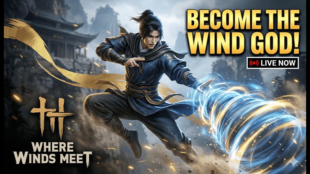 WHERE WINDS MEET LIVE 🔥 | Where Peaceful Winds Gather🥰  ! #wherewindsmeet #wuxia