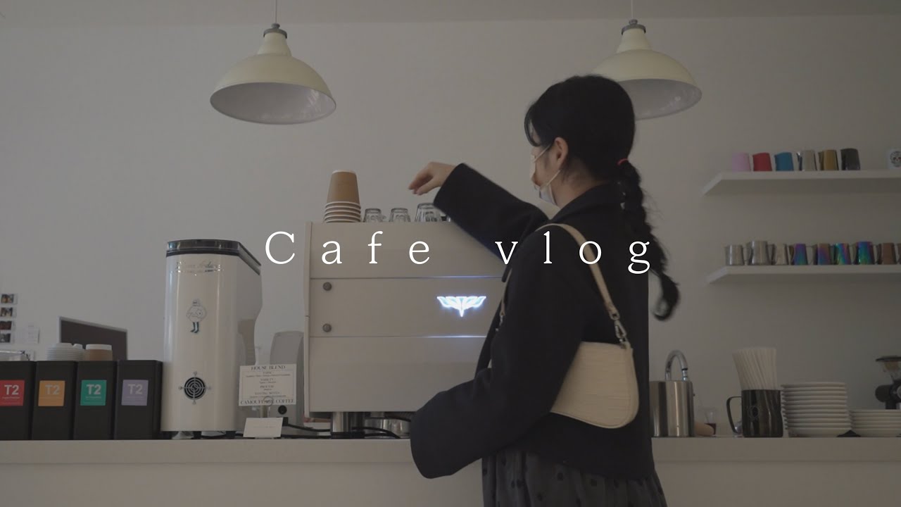 CAFE VLOG 👩🏻 You did a great job today and me as well