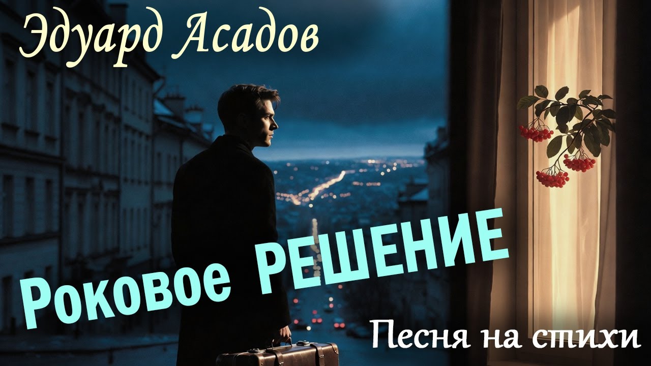 Эдуард Асадов | Роковое РЕШЕНИЕ | Песня на стихи | Все как будто сделал славно я