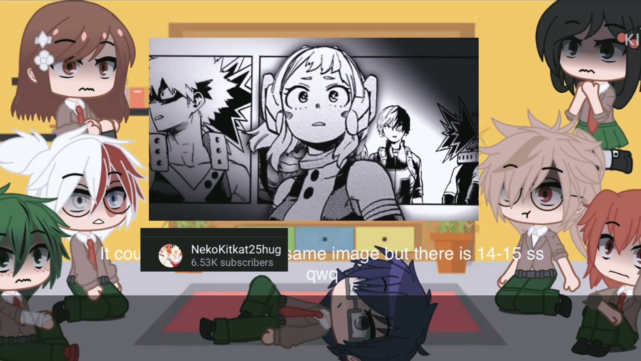 PAST MHA REACTS MANGA//MANGA SPOILERS/DABI’S BIRTHDAY SPECIAL✨[3/3] •LittleCoffee•